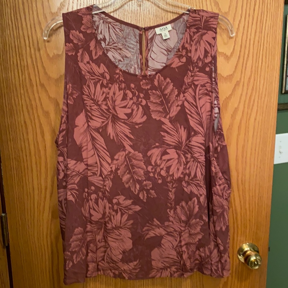 Ana floral tank top